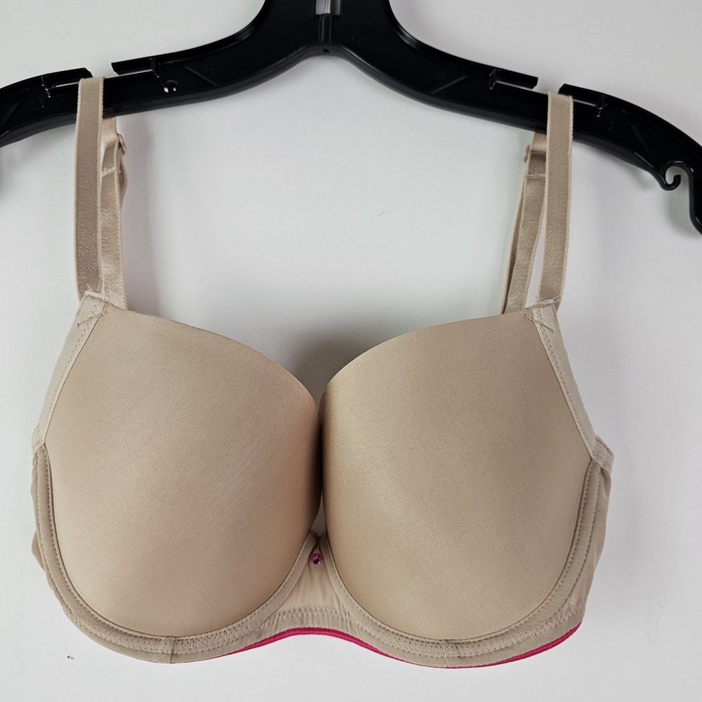 Passionata by Chantelle Womens 30DD Beige T Shirt Bra Underwire Minimalist